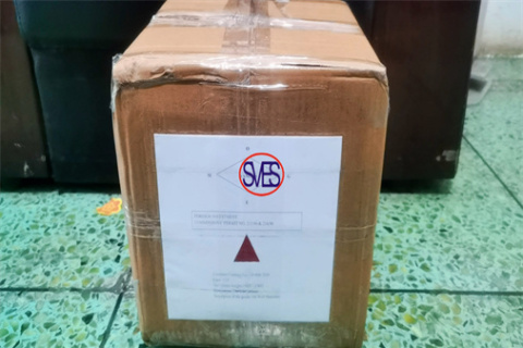 Sello de émbolo SVES entregado a un cliente de ultramar