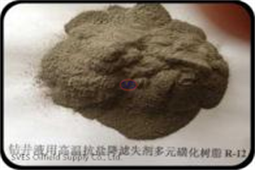 High temperature salt and filtrate reducing agent is used for drilling fluid
