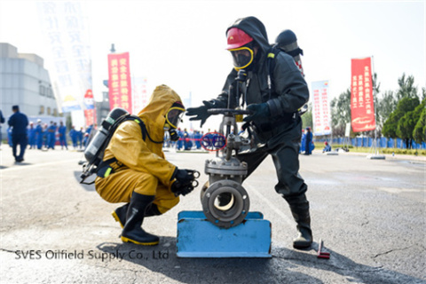 Concurso de habilidades de seguridad de SVES Oilfield Supply Co., Ltd.