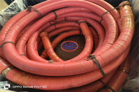 Manguera flexible SVES 3'''' Co entregada a un cliente extranjero