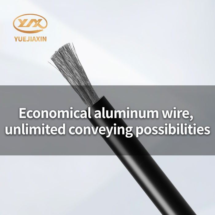 Economical aluminum wire, unlimited conveying possibilities