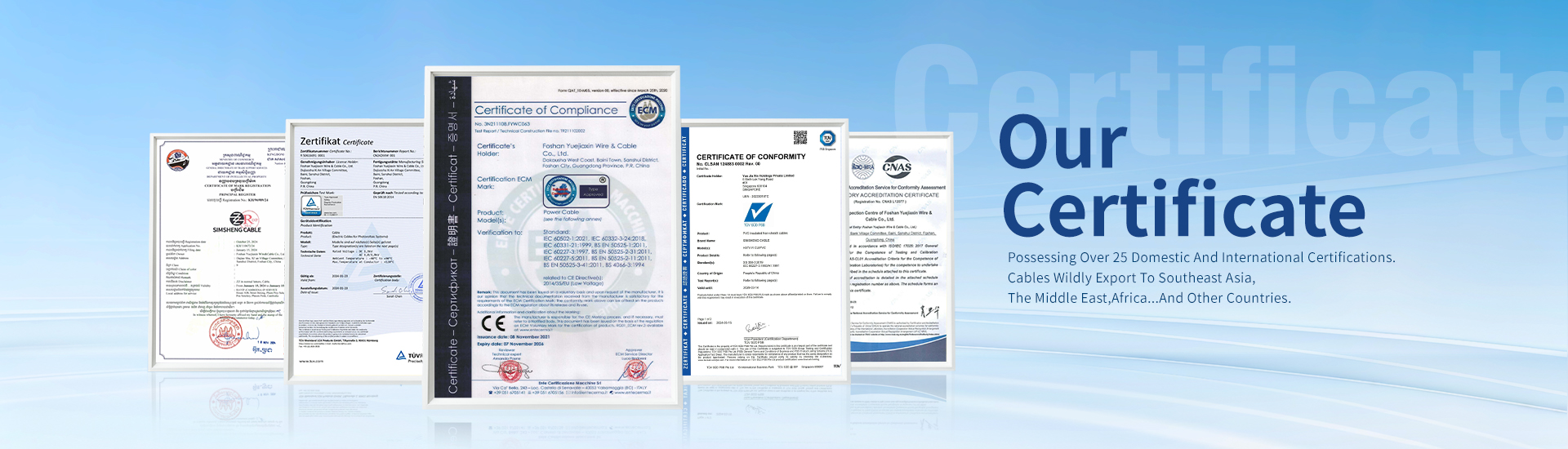 ใบรับรอง