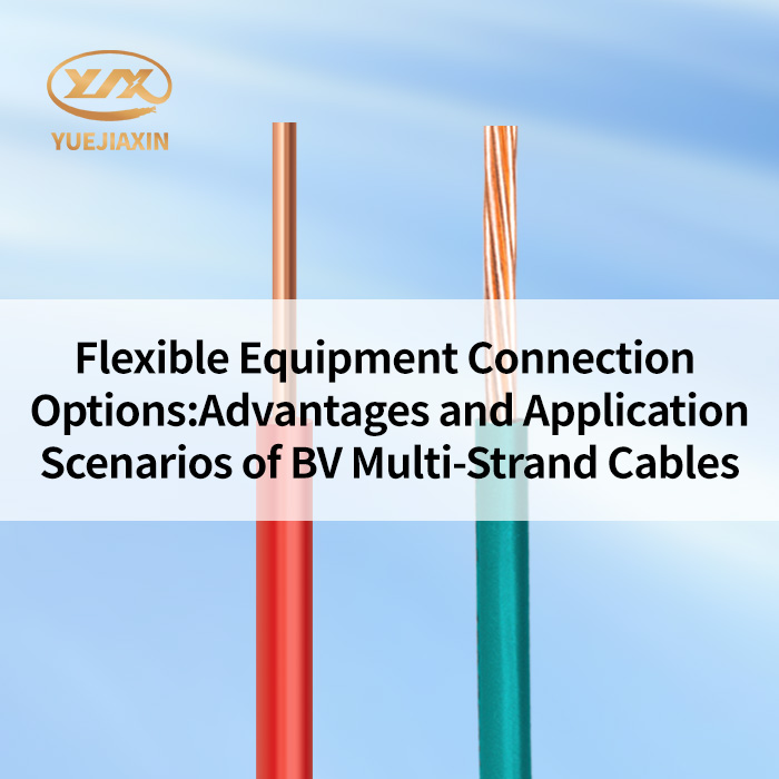 Flexible Equipment Connection Options: Advantages and Application Scenarios of BV Multi-Strand Cables