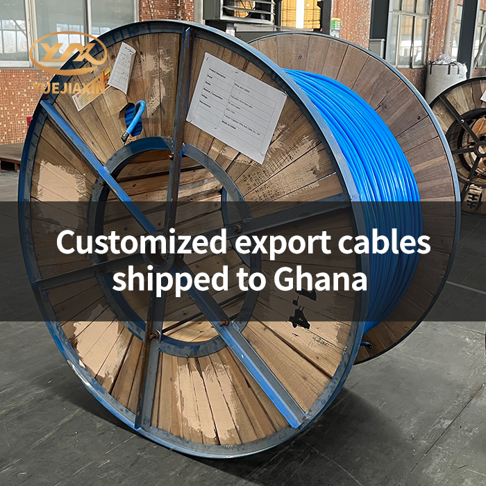 Customized export cables shipped to Ghana