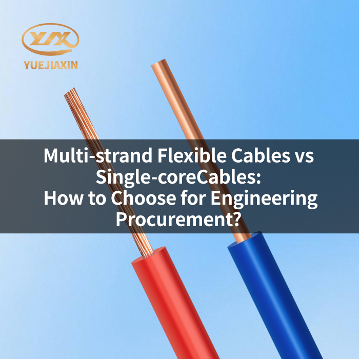 Multi-strand Flexible Cables vs. Single-core Cables: How to Choose for Engineering Procurement?