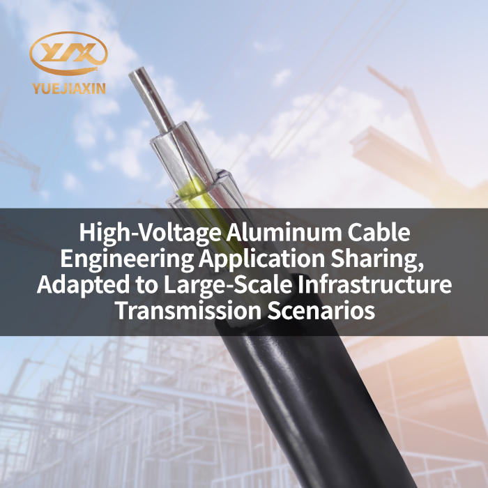 High-Voltage Aluminum Cable Engineering Application Sharing, Adapted to Large-Scale Infrastructure Transmission Scenarios