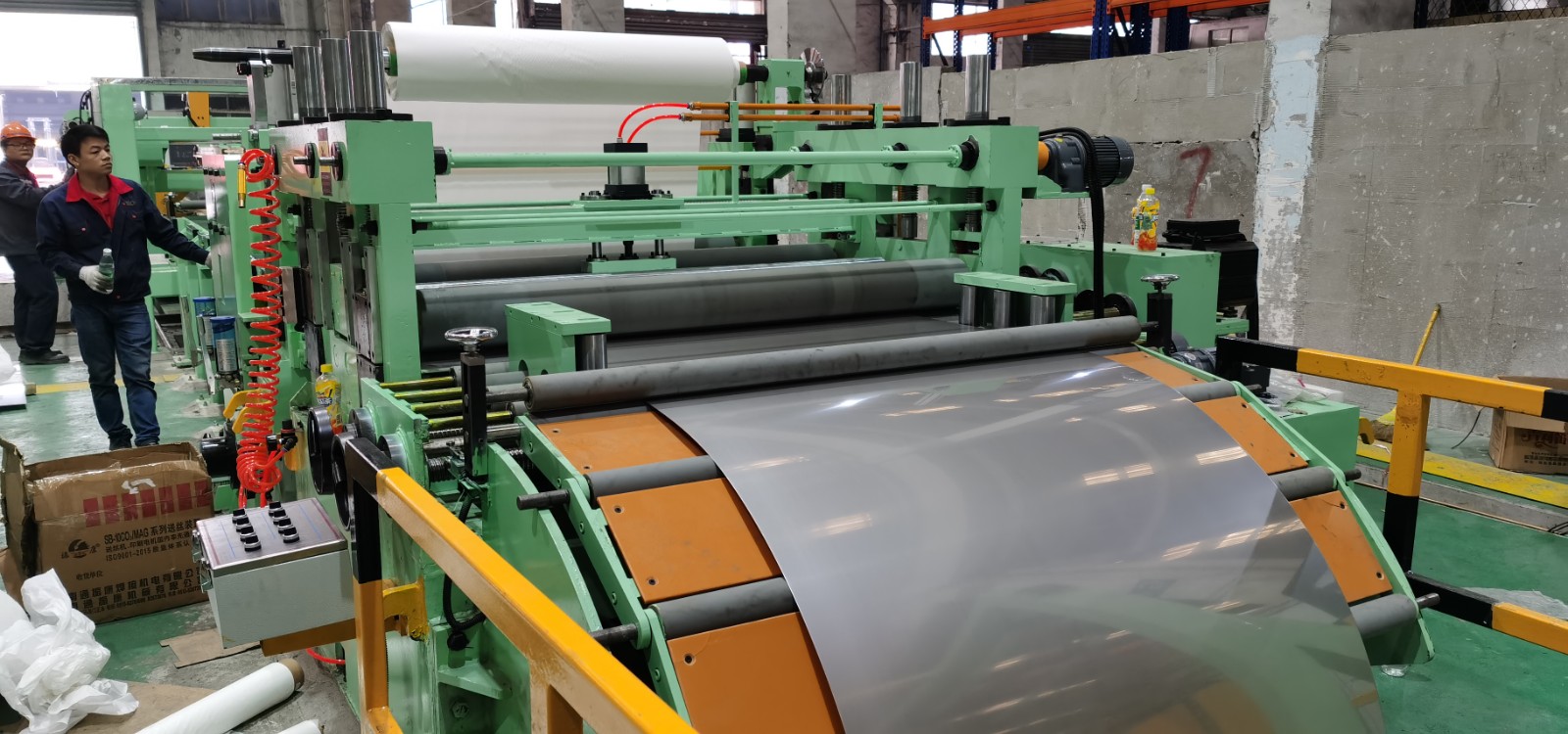 coil to sheet cut to length machine