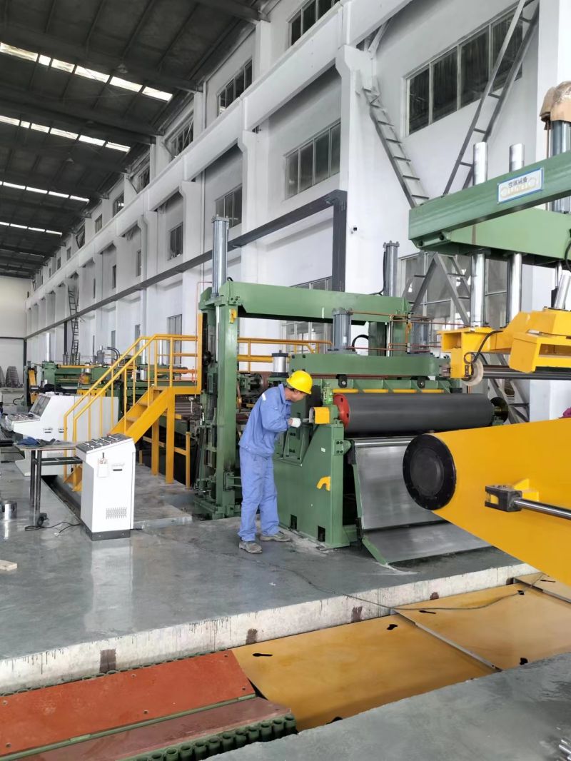 steel strip slitting line