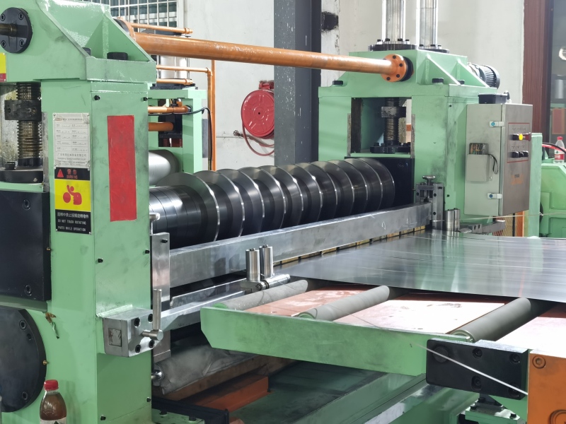 Double Slitter Steel Coil Slitting Machine