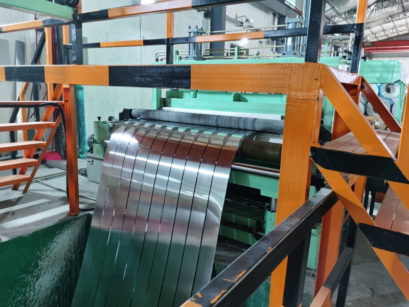 Double Slitter Steel Coil Slitting Machine