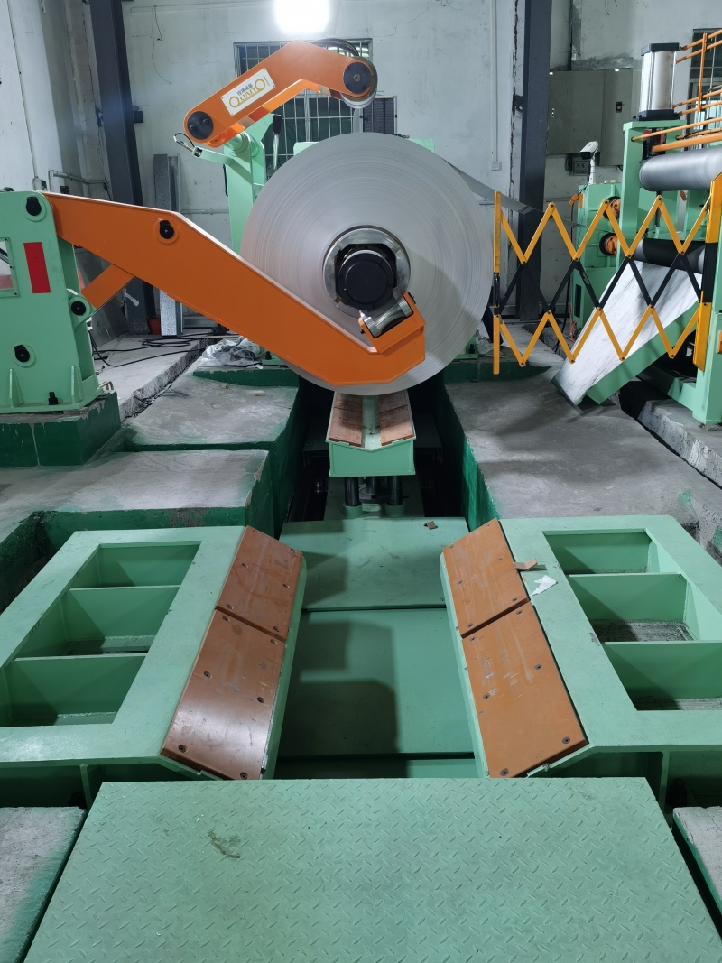 Double Slitter Steel Coil Slitting Machine