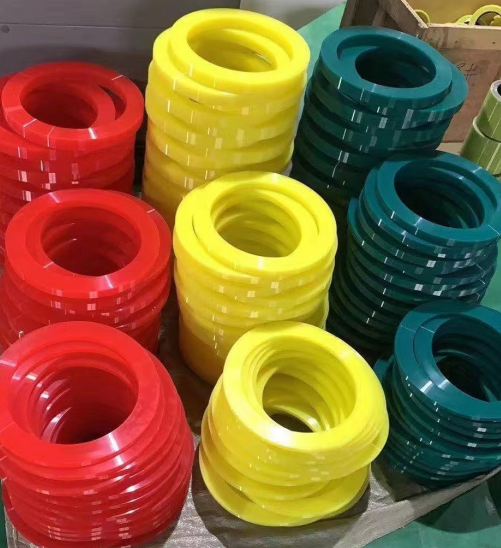 rubber spacer for slitting machine