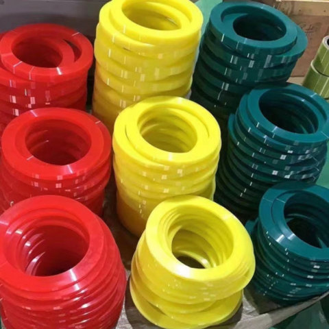 espaciador de anillo de goma para máquina de corte longitudinal