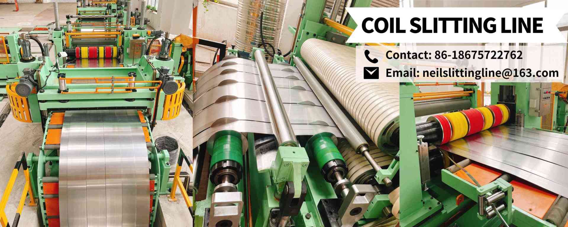 Auto precision steel coil slitting line