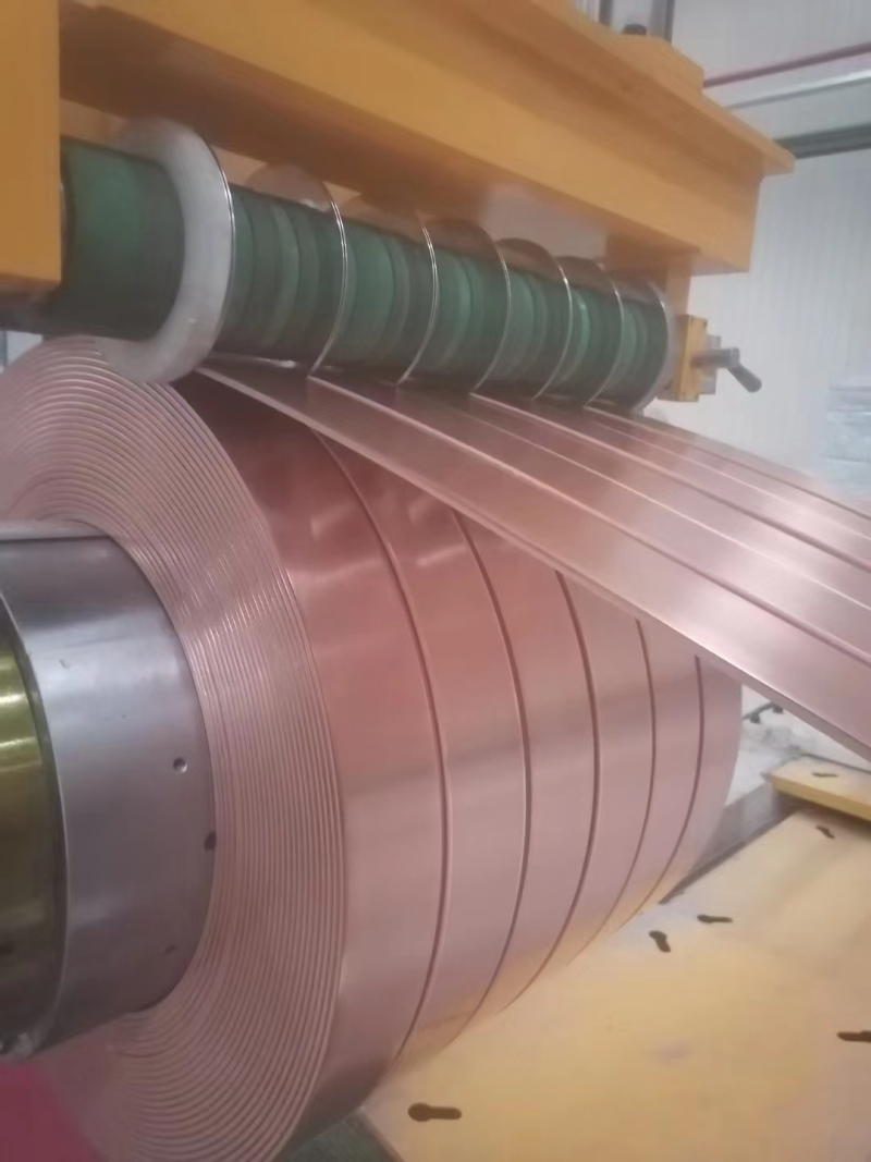 precision copper coil slitting line