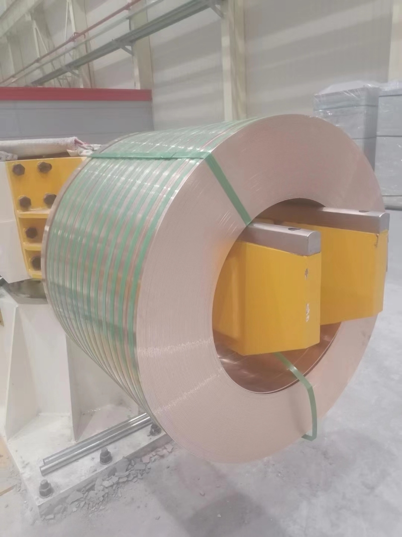 precision copper coil slitting line
