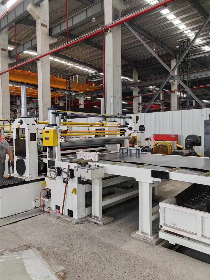 precision steel slitting line