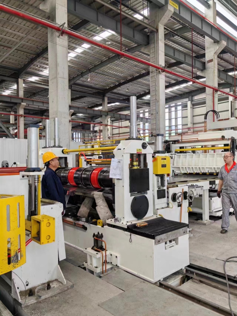 precision steel slitting line