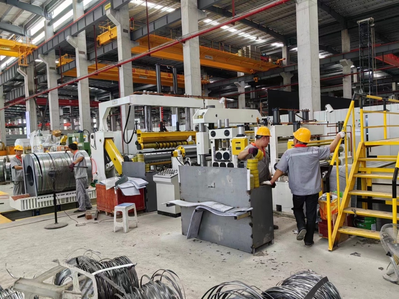 precision steel slitting line