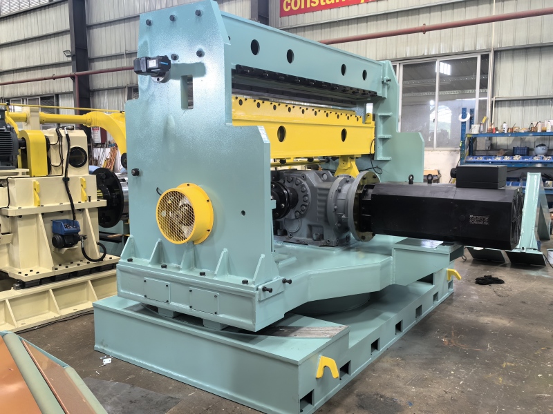 steel coil pendulum shear cut to length line about1650x3mm