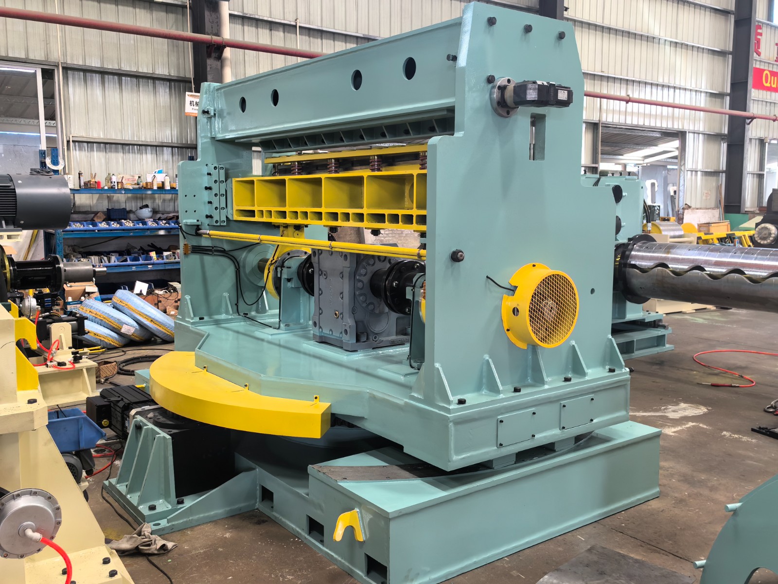 coil to sheet cut to length machine