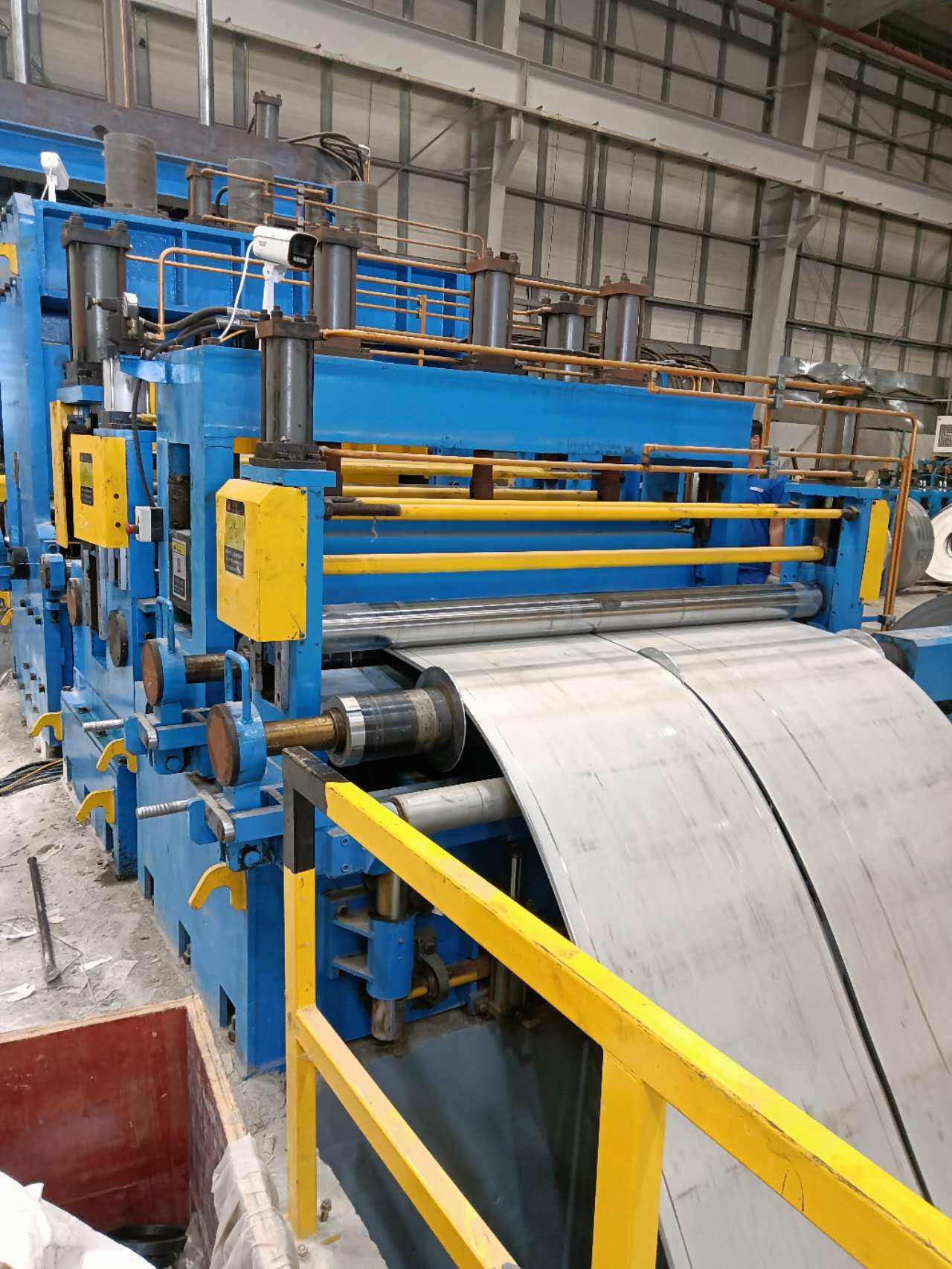 copper coil slitting line