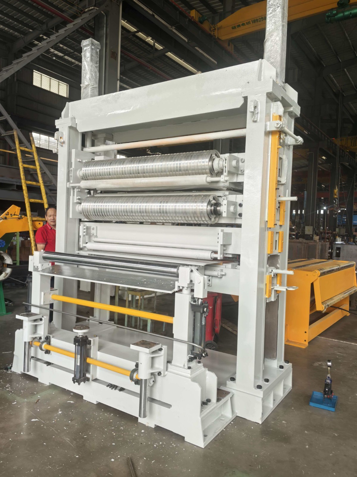 Coil slitting line