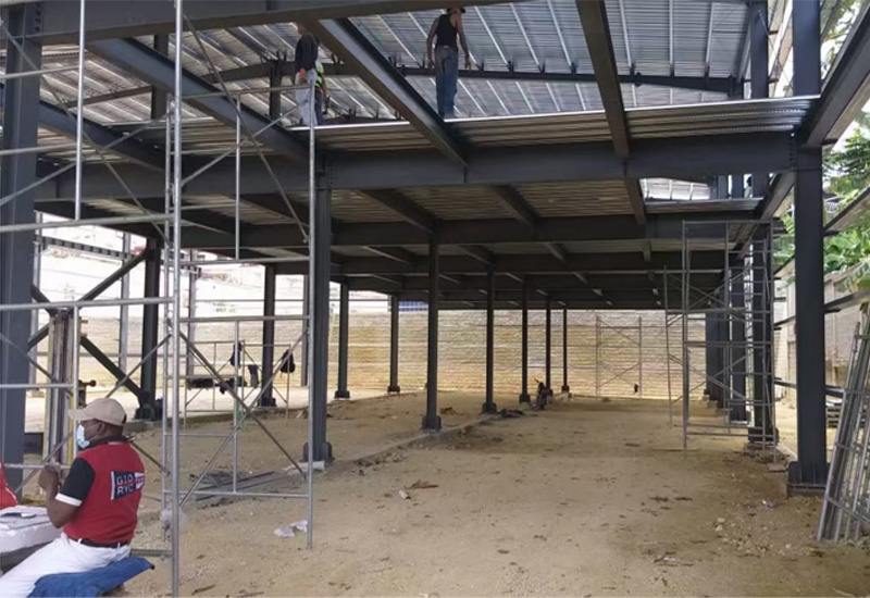 Customer from Dominica Republic cannot wait to start production in the new factory