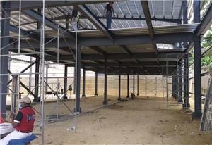 Customer from Dominica Republic cannot wait to start production in the new factory