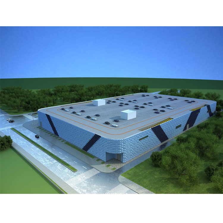 Steel structure Prefabricated Shopping Mall building