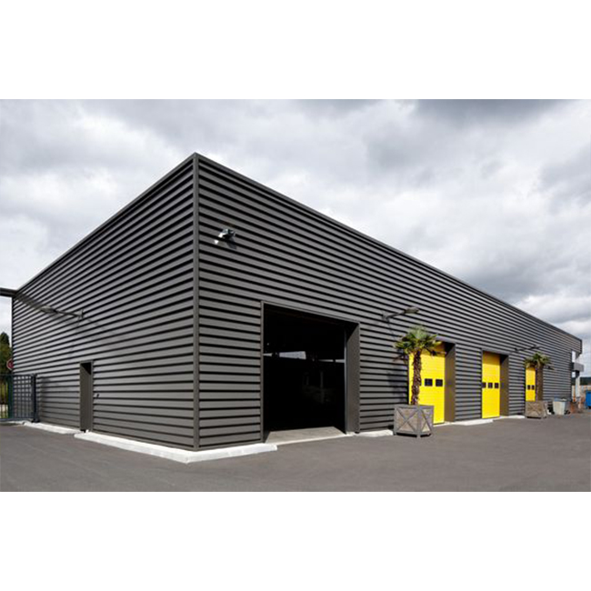 Edificio de almacén de taller de estructura de acero prefabricado