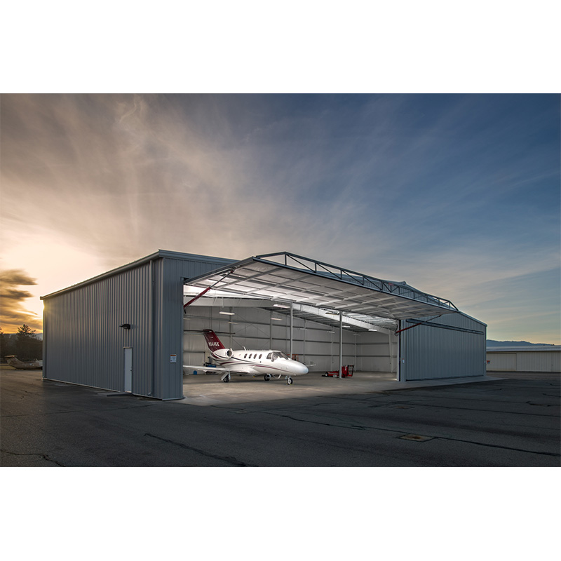 Bâtiments de hangar d'avion de structure métallique