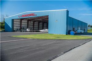 Small Light Metal Aircraft Hangars Building