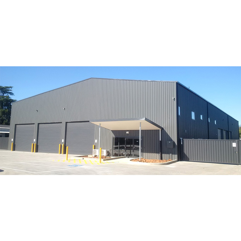 Insulated warehouse shed construction