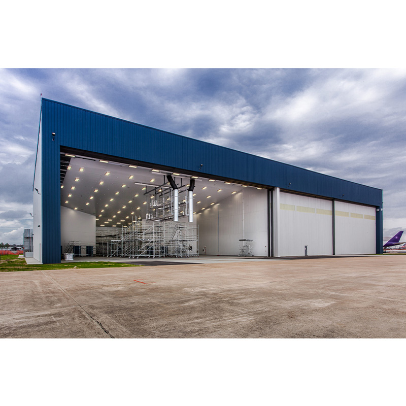 Prefab Steel Structure warehouse hanger Building