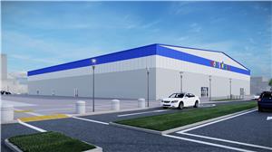 Refrigerated Warehouse Construction Structure Fabrication