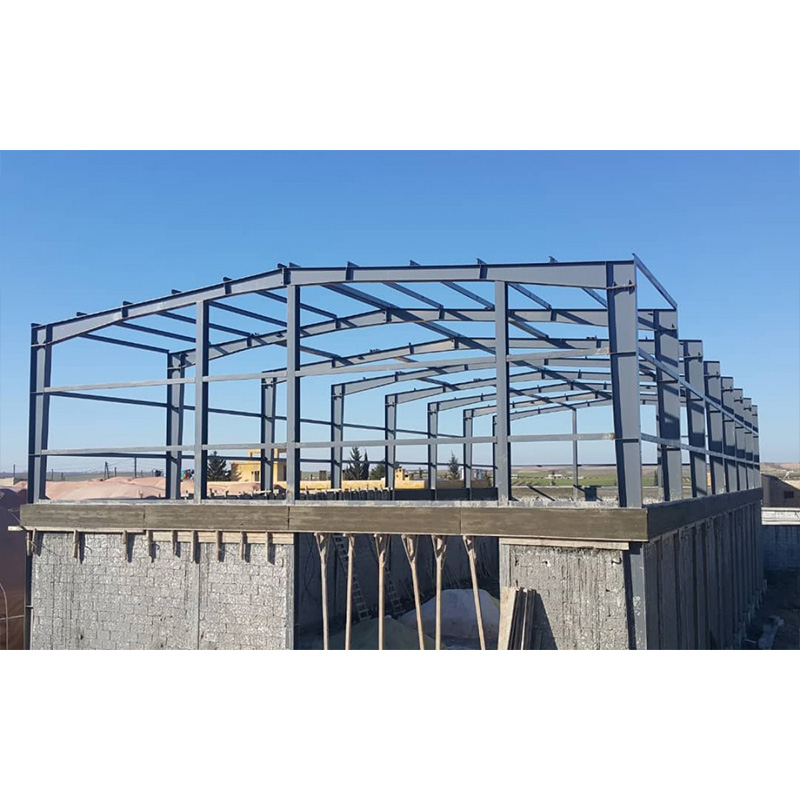 Two Story Metal US Steel structure workshop Building