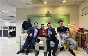 Face to face discussion in Guangzhou