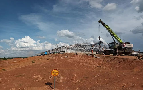 Customers from Congo can’t wait to start working on their new building.