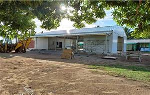 Customer from Cook Island is looking forward to the students’ education in this building