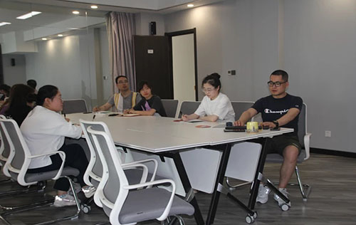 Welcome new designers to Tianying Group. Training is in progress. new skills acquired
