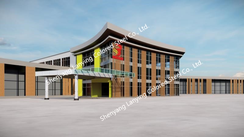 Shenyang Lanying's office building project in the Philippines is under construction