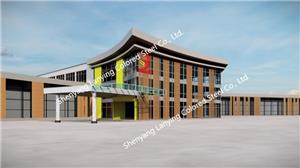 Shenyang Lanying's office building project in the Philippines is under construction