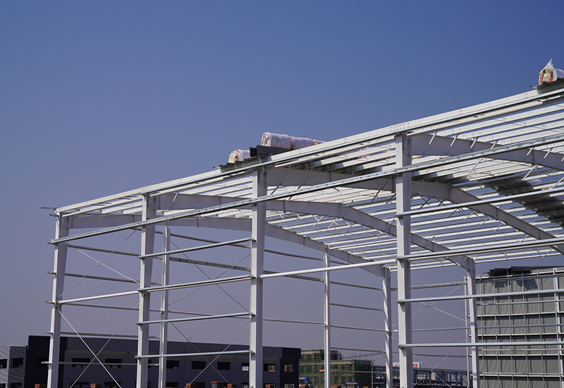 Yesterday we visited our steel structure workshop job site which covers an area of 20,000 square meters
