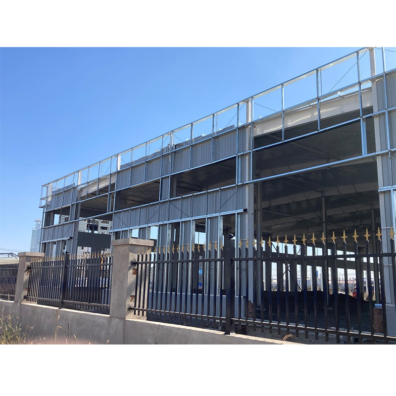 All of our employees visit our steel structure building work site