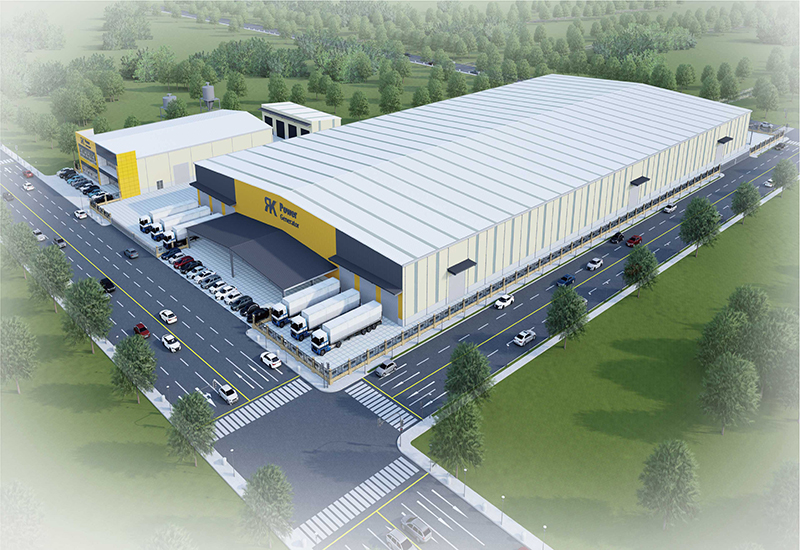 Steel Structure Manufacturing workshop in Dominican Republic Area: 12,800 sqm