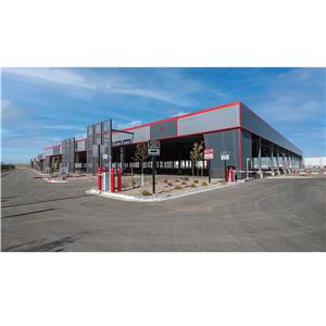 A large project: 40,000 sqm Steel Parking lot structure in USA