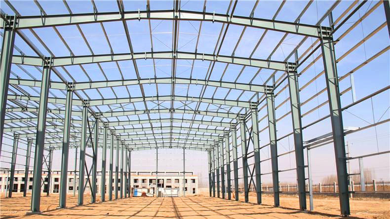 designed steel frame warehouse