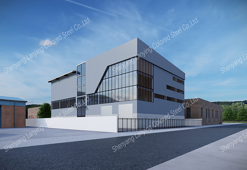 Large-scale steel structure warehouse project in South Africa