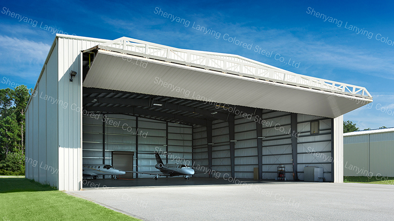 prefab aircraft hangar